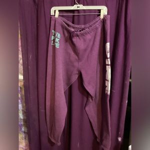 Pink by Victoria secret capris sweatpants